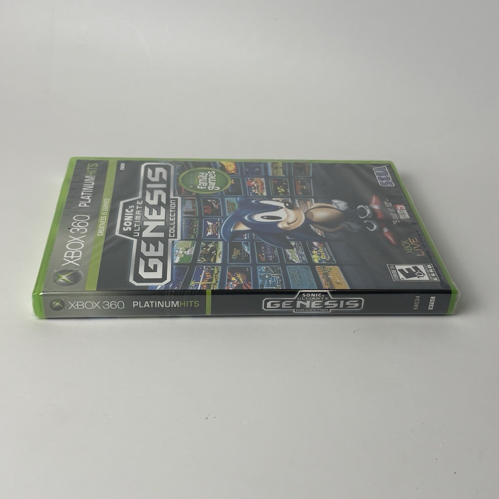 Sonic's Ultimate Genesis Collection (Microsoft Xbox 360, 2009) New Factory Seal - Picture 3 of 3